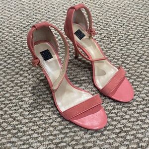 White House Black Market Coral Heels
